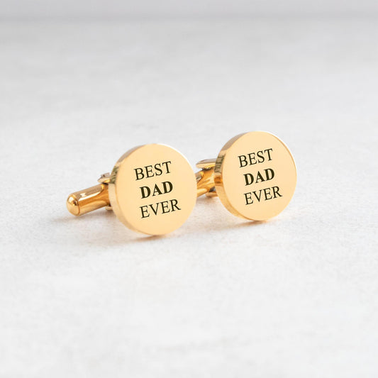 Best Dad Ever Cufflinks