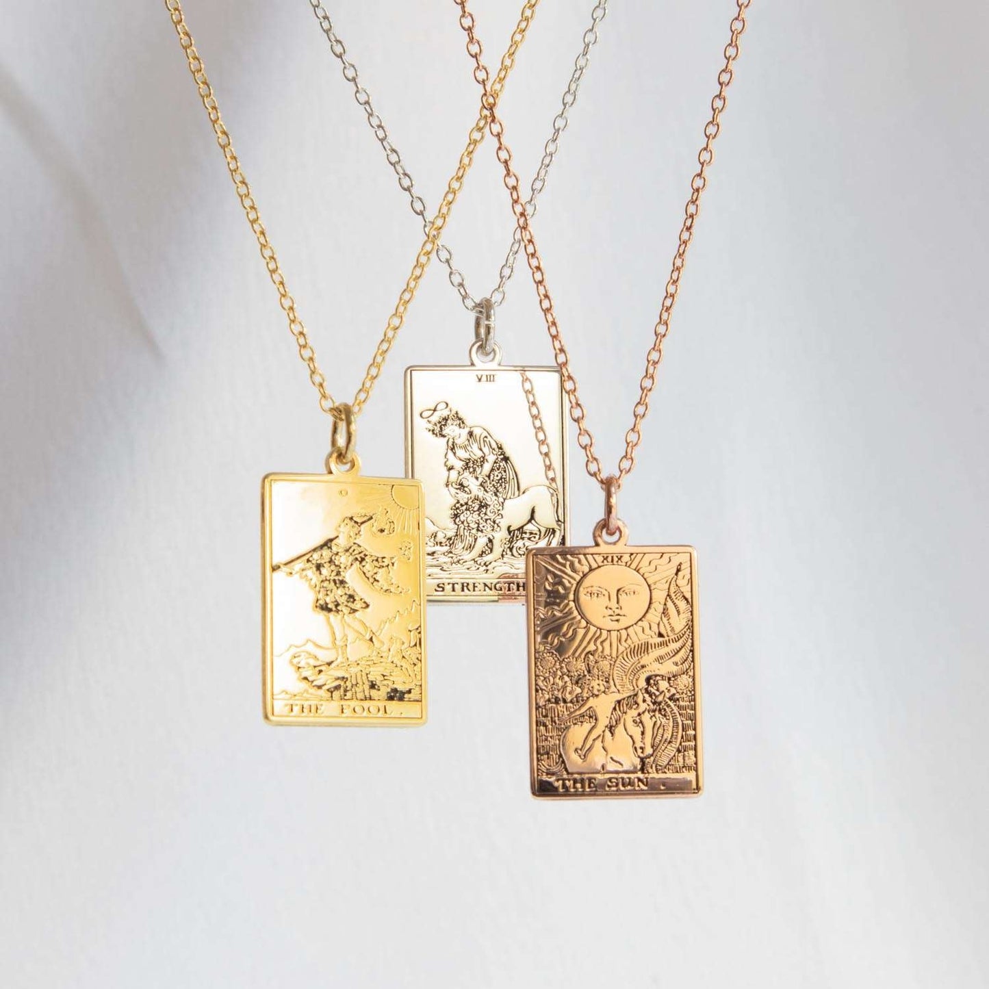 Tarot Card Necklace