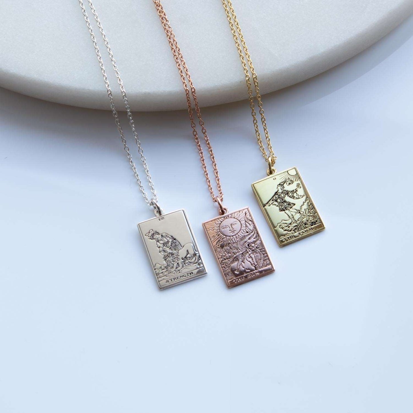 Tarot Card Necklace