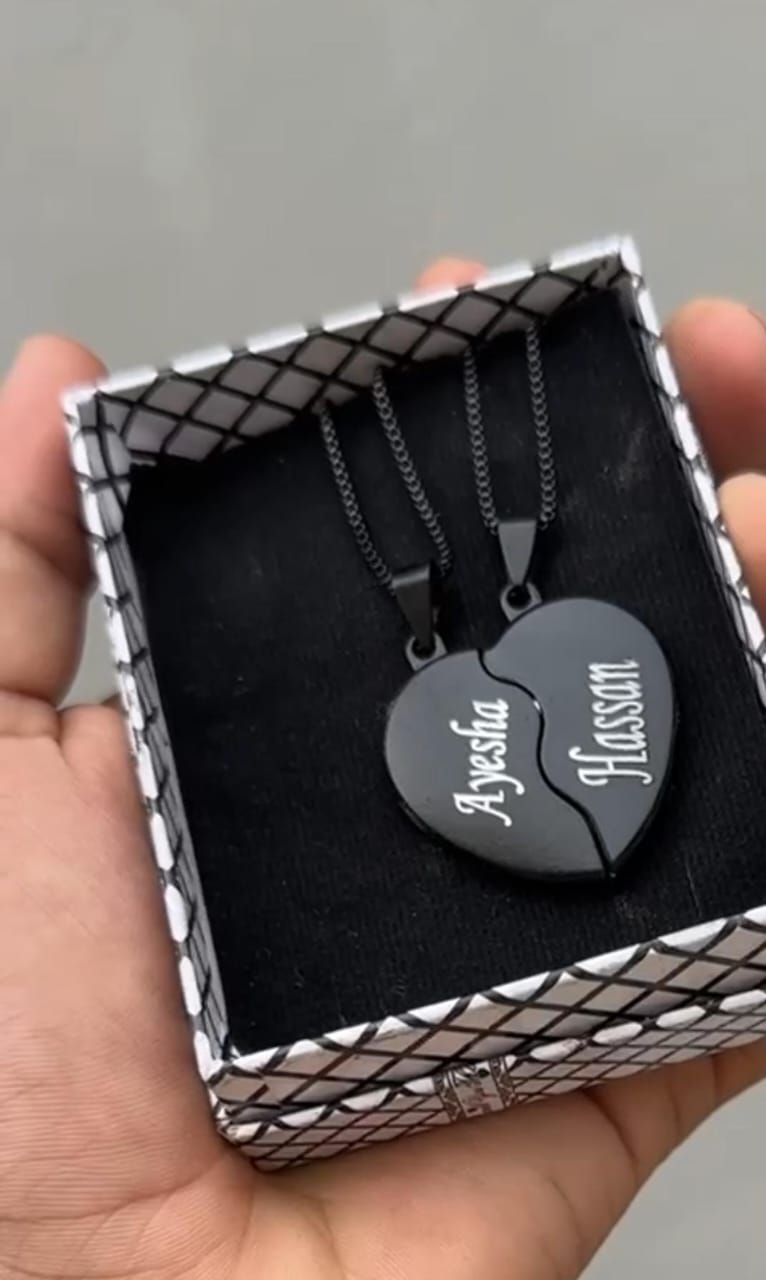 Magnetic Broken Heart Necklace