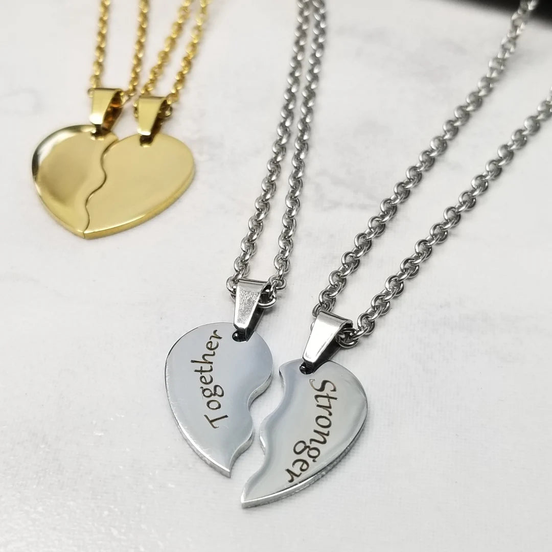 Magnetic Broken Heart Necklace